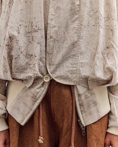 Roly Poly Jacket, Cream Mud