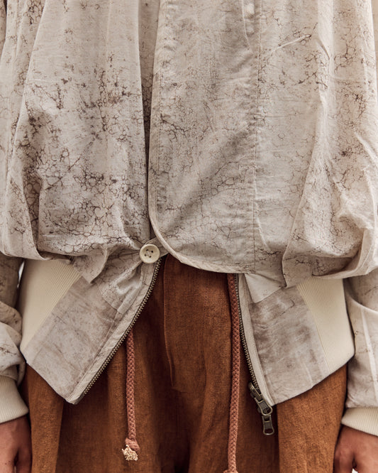 Roly Poly Jacket, Cream Mud