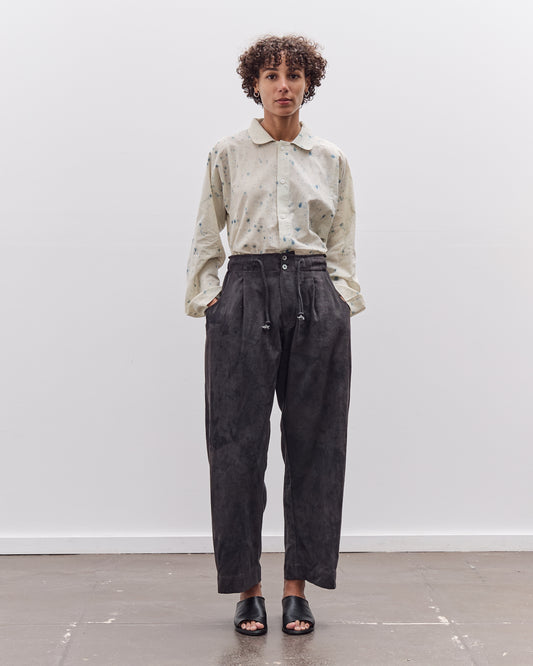 Gathering Farmer Pant, Grey