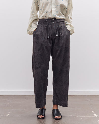 Gathering Farmer Pant, Grey