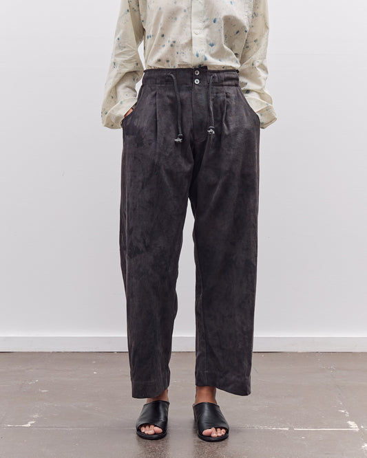 Gathering Farmer Pant, Grey