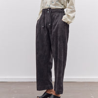 Gathering Farmer Pant, Grey