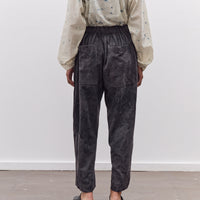 Gathering Farmer Pant, Grey
