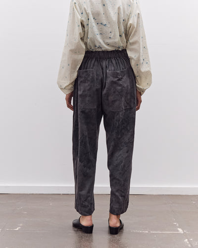 Gathering Farmer Pant, Grey