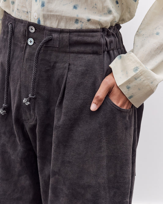 Gathering Farmer Pant, Grey