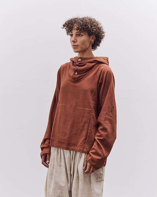 Gathering Fisherman Hoodie, Brown