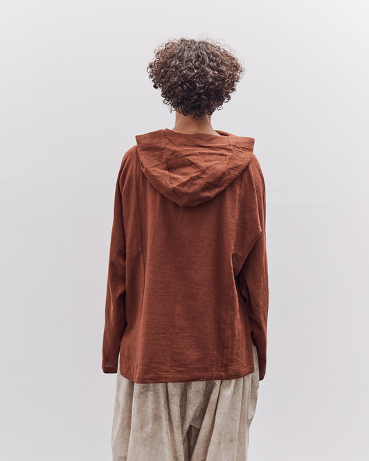 Gathering Fisherman Hoodie, Brown