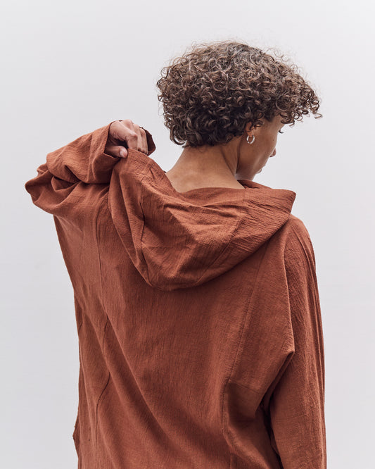 Gathering Fisherman Hoodie, Brown