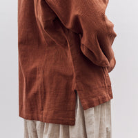 Gathering Fisherman Hoodie, Brown