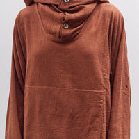Gathering Fisherman Hoodie, Brown