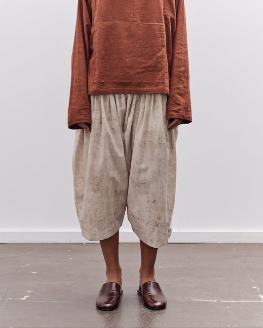 Gathering Roly Poly Shorts, Cream Mud