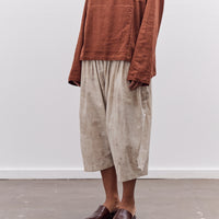 Gathering Roly Poly Shorts, Cream Mud