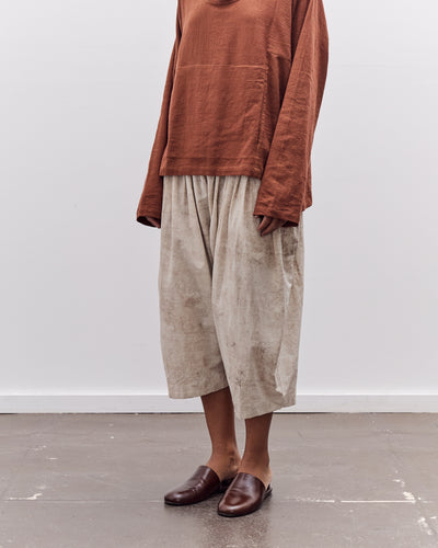 Gathering Roly Poly Shorts, Cream Mud