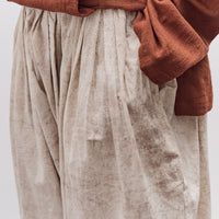 Gathering Roly Poly Shorts, Cream Mud
