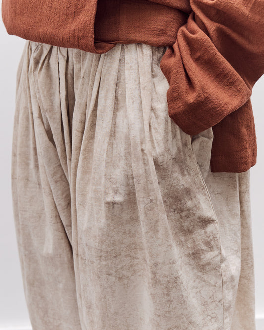 Gathering Roly Poly Shorts, Cream Mud