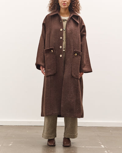 Gathering Farmer Coat, Brown
