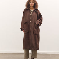 Gathering Farmer Coat, Brown