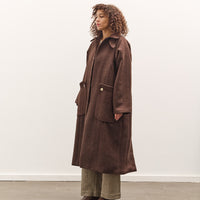 Gathering Farmer Coat, Brown