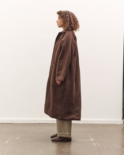 Gathering Farmer Coat, Brown