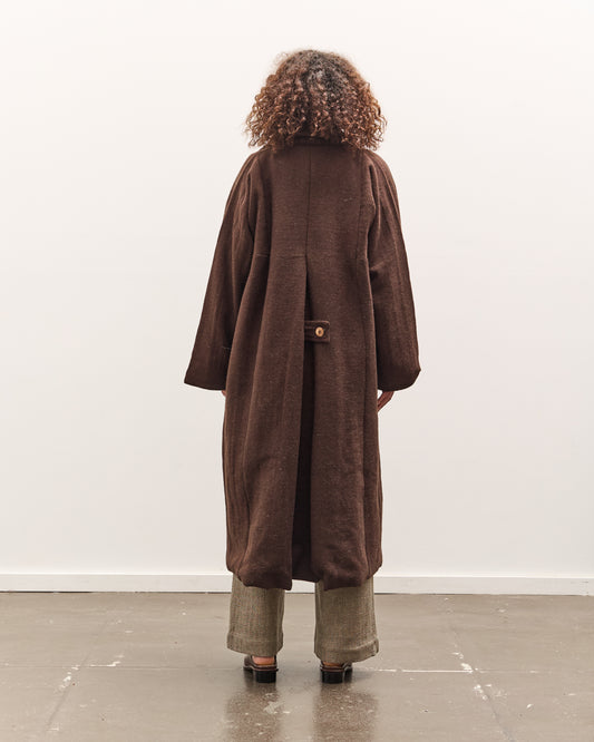 Gathering Farmer Coat, Brown