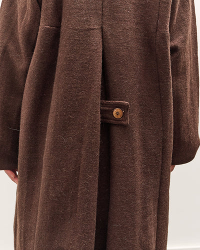 Gathering Farmer Coat, Brown