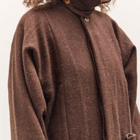 Gathering Farmer Coat, Brown