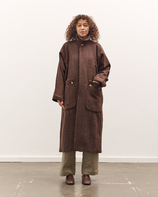 Gathering Farmer Coat, Brown