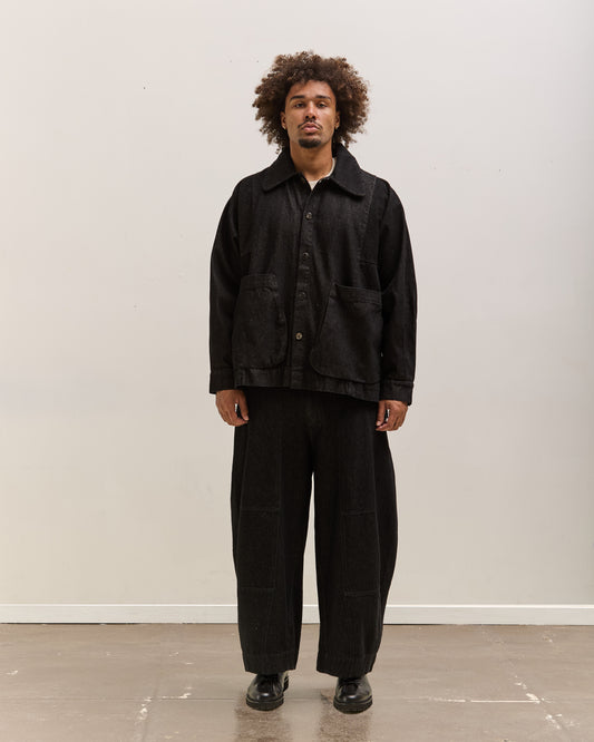 Gathering Farmer Jacket Unisex, Black