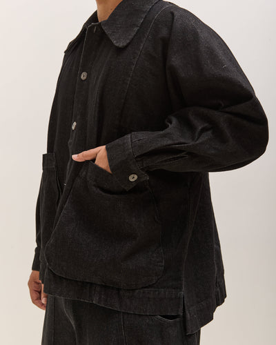 Gathering Farmer Jacket Unisex, Black