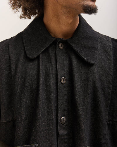 Gathering Farmer Jacket Unisex, Black