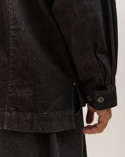 Gathering Farmer Jacket Unisex, Black