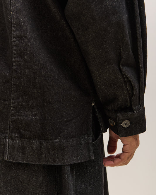 Gathering Farmer Jacket Unisex, Black