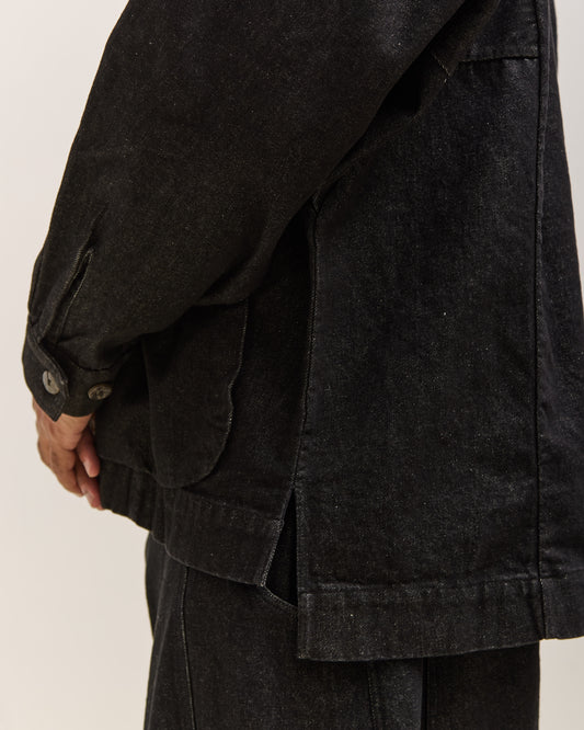 Gathering Farmer Jacket Unisex, Black