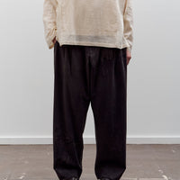Gathering Farmer Pant, Grey