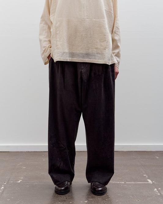 Gathering Farmer Pant, Grey