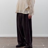 Gathering Farmer Pant, Grey