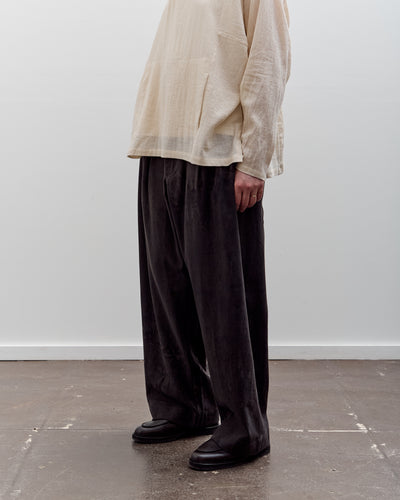 Gathering Farmer Pant, Grey