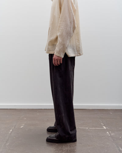 Gathering Farmer Pant, Grey