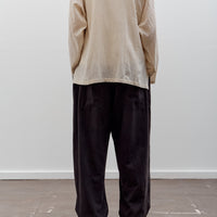 Gathering Farmer Pant, Grey