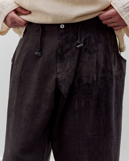 Gathering Farmer Pant, Grey
