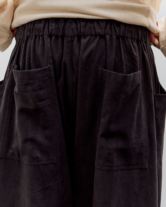 Gathering Farmer Pant, Grey