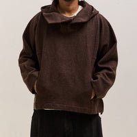 Gathering Fisherman Hoodie Unisex, Brown