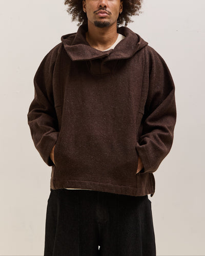 Gathering Fisherman Hoodie Unisex, Brown