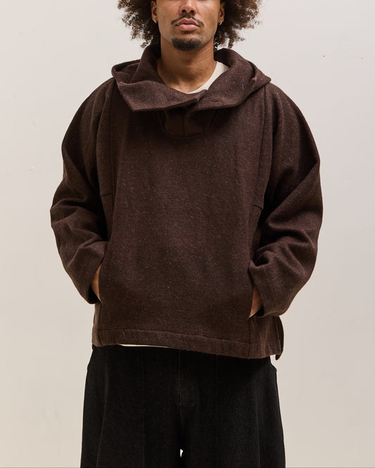 Gathering Fisherman Hoodie Unisex, Brown