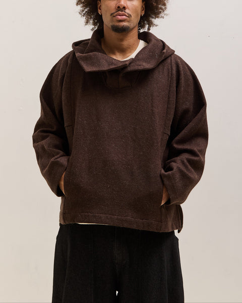 Gathering Fisherman Hoodie Unisex, Brown (2025) – Glasswing