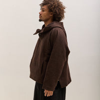 Gathering Fisherman Hoodie Unisex, Brown