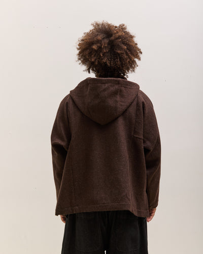 Gathering Fisherman Hoodie Unisex, Brown