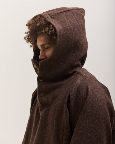 Gathering Fisherman Hoodie Unisex, Brown