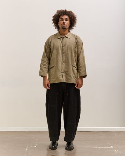 Gathering Fisherman Pant Unisex, Black