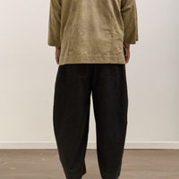 Gathering Fisherman Pant Unisex, Black